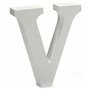 Lettre V 2 x 11 cm Bois Blanc (24 Unités)