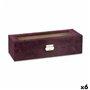 Boîte d'horloge Métal (30,5 x 8,5 x 11,5 cm) (6 Unités)