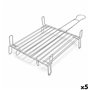 Grill Double 30 x 30 cm Acier zingué (5 Unités)