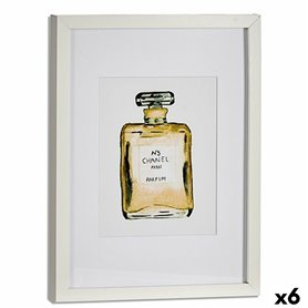 Cadre CH Nº5 Parfum verre Contre-plaqué 33 x 3 x 43 cm (6 Unités)