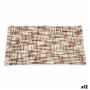 Tapis de bain 50 x 80 cm Beige (12 Unités)