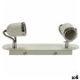 Suspension Grundig Blanc Métal GU10 50 W 8 x 13 x 31 cm (4 Unités)