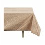 Nappe Jacquard Antitaches Pois 140 x 180 cm Beige (8 Unités)