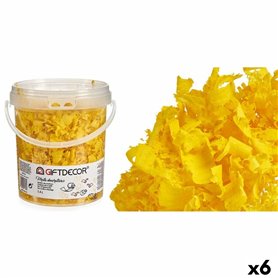 Copeaux décoratifs 1,4 L Jaune (6 Unités)