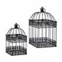 Cage décorative Lot Noir (4 Unités)