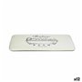 Tapis de bain Relax Bath Blanc 40 x 1,5 x 60 cm (12 Unités)