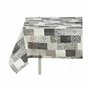 Nappe toile Antitaches Carrelage 140 x 180 cm Gris (6 Unités)