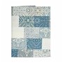 Nappe toile Antitaches Carrelage 140 x 180 cm Bleu (6 Unités)