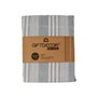 Foulard multi-usages Rayures 235 x 205 cm Blanc Gris (8 Unités)