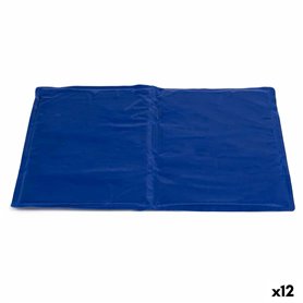 Tapis pour chien Rafraîchissant Bleu Mousse Gel 39,5 x 1 x 50 cm (12 U