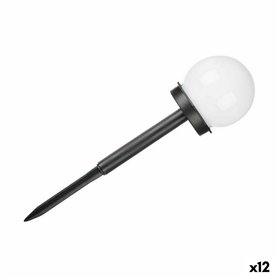 Balise Ballon Charge solaire Blanc Noir Plastique 10 x 34,5 x 10 cm (1