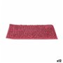 Tapis de bain Bordeaux 60 x 40 x 2 cm (12 Unités)