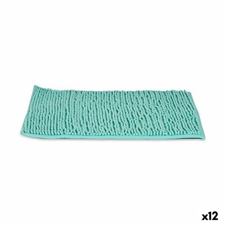 Tapis de bain Turquoise 59 x 40 x 2,5 cm (12 Unités)