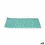 Tapis de bain Turquoise 59 x 40 x 2,5 cm (12 Unités)