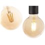 Lampe LED Vintage E27 Transparent 4 W 9,5 x 14 x 9,5 cm (12 Unités)