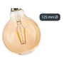 Lampe LED Vintage E27 Transparent 4 W 12,5 x 17,5 x 12,5 cm (12 Unités