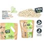 Sable pour chats 1,5 Kg Soja Blanc (8 Unités)