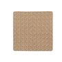 Tapis de Douche Antidérapant Carreaux Beige PVC 50,3 x 50,3 x 0,7 cm (