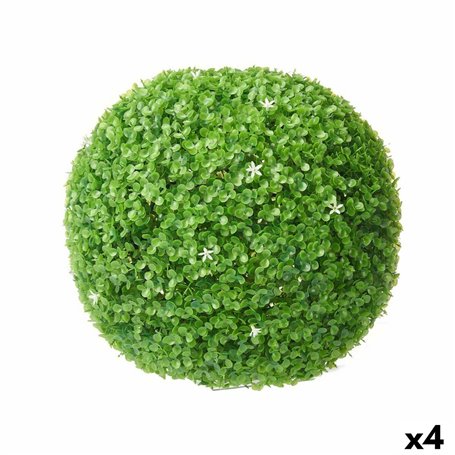 Plante décorative Fleurs Volets Ballon Plastique 37 x 37 x 37 cm (4 Un