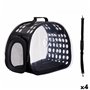 Cage de Transport Noir Plastique 43 x 20 x 33 cm (4 Unités)