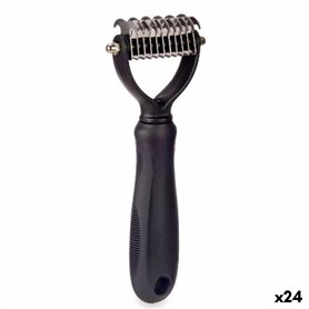 Brosse pour Chiens Noir 11 x 23 x 3 cm (24 Unités)