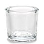 Bougeoir Transparent verre 6,5 x 6 x 6,5 cm (12 Unités)