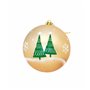 Boule de Noël Mickey Mouse Happy smiles Doré 6 Unités Plastique (Ø 8 c