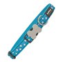 Collier pour Chien Red Dingo Style Turquoise Etoiles (2,5 x 41-63 cm)