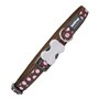 Collier pour Chien Red Dingo Style Rose Pois (2,5 x 41-63 cm)