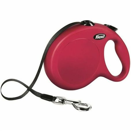 Laisse pour Chien Flexi New Classic 8m Rouge Taille L