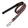 Laisse pour Chien Red Dingo Marron Points (2 x 120 cm)