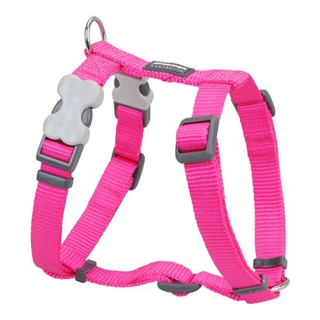 Harnais pour Chien Red Dingo Lisse 30-48 cm Fuchsia