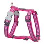 Harnais pour Chien Red Dingo Fuchsia Os Réfléchissant 37-61 cm