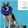 Collier de récupération pour chiens KVP Kong Cloud Bleu Gonflable (Max