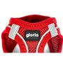 Harnais pour Chien Gloria Trek Star 33,4-35 cm 51-52 cm Rouge L