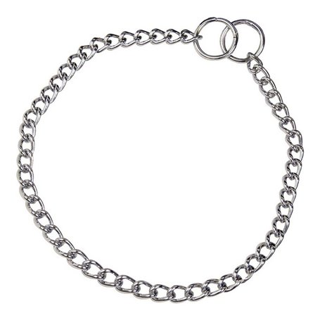 Collier pour Chien Hs Sprenger Argenté 2,5 mm Maillons Torsadé (50 cm)