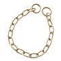 Collier pour Chien Hs Sprenger Cuivre 3 mm Maillons Semi-long (50 cm)