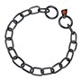 Collier pour Chien Hs Sprenger Noir 3 mm Maillons Semi-long (55 cm)