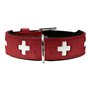 Collier pour Chien Hunter Swiss Rouge/Noir (35-39.5 cm)