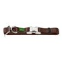 Collier pour Chien Hunter Alu-Strong Marron Taille S (30-45 cm)