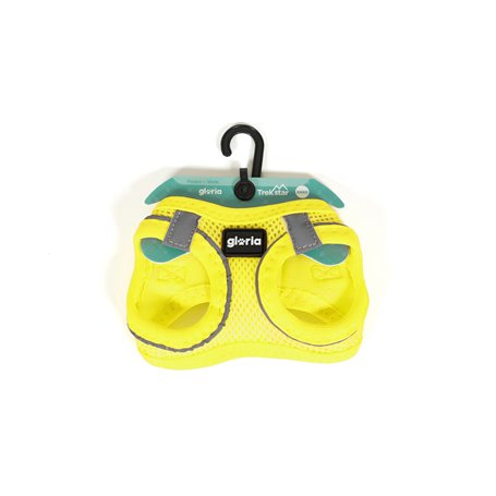 Harnais pour Chien Gloria Trek Star 32,8-35,4 cm 45-47 cm Jaune M