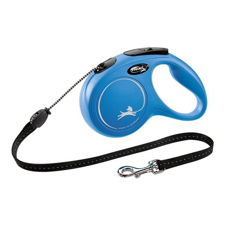 Laisse pour Chien Flexi NEW CLASSIC 8 m Bleu Taille M