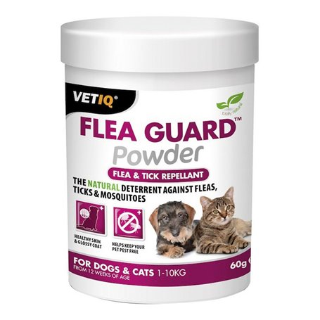 Lutte contre les insectes Planet Line Flea Guard Powder Chats Chien (6