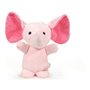 Jouet pour chien en peluche Gloria Hoa Rose 10 cm Eléphant