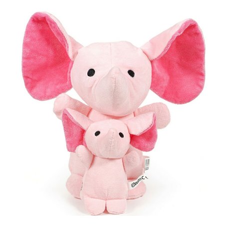 Jouet pour chien en peluche Gloria Hoa 20 cm Rose Eléphant