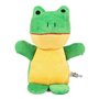 Jouet pour chien en peluche Gloria Rafiki 10 cm Grenouille