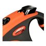 Laisse pour Chien Flexi XTREME 5 m Orange Taille M