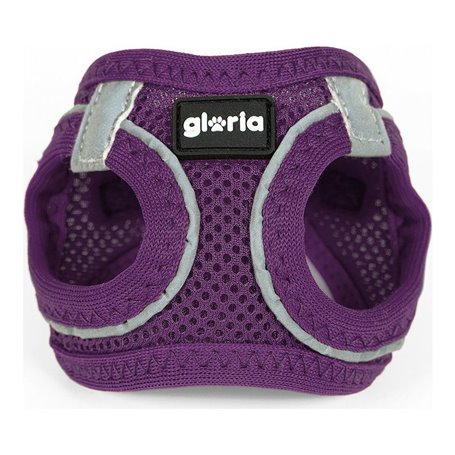 Harnais pour Chien Gloria Air Mesh Trek Star Réglable Violet Taille XX