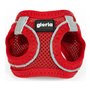 Harnais pour Chien Gloria Air Mesh Trek Star Réglable Rouge Taille XXX