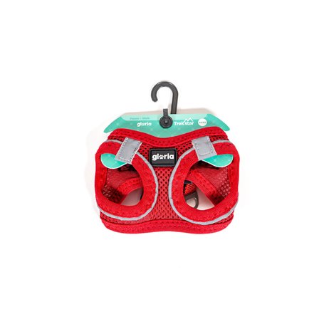 Harnais pour Chien Gloria Trek Star 32,8-35,4 cm 45-47 cm Rouge M